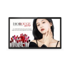 OEM factory Wall mount 21.5" 24" 27" 32" lcd panel RK3566 android 11 capacitive touch wifi indoor advertising digital signage for hotel