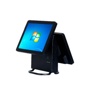 Cheap 15 17 inch Touch Screen Pos Cash Register Dual Screen Terminal All In One Pos System